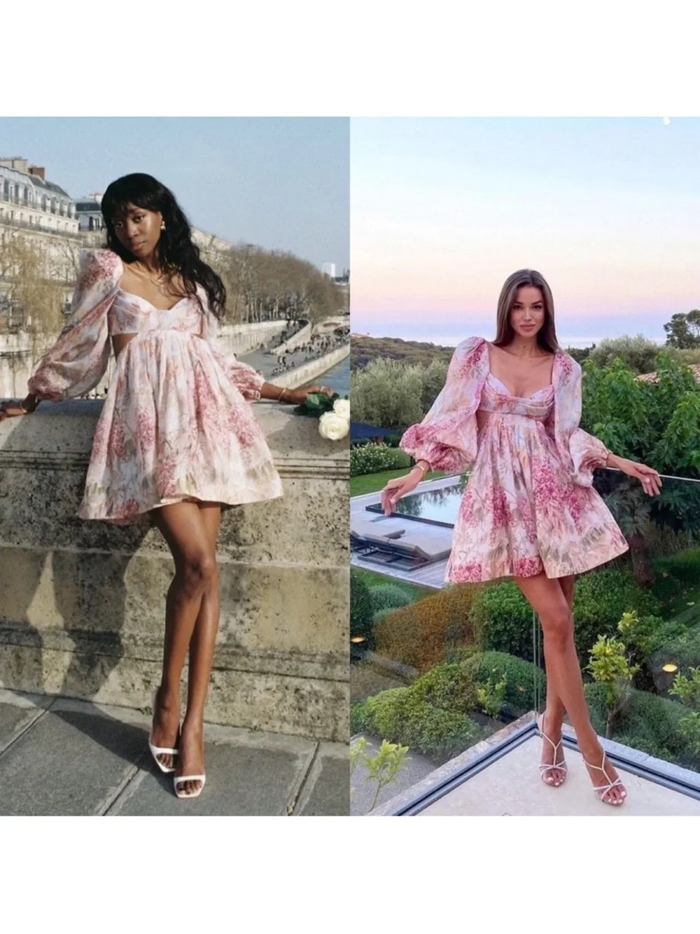 Zimmermann Wild Botanica Bralette Mini Dress Floral 1 EUC - Picture 15 of 16